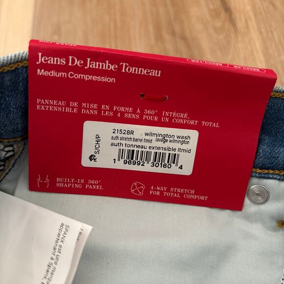 SPANXshape Authentic 360 Barrel Leg Jeans S Regular - Picture 3 of 8
